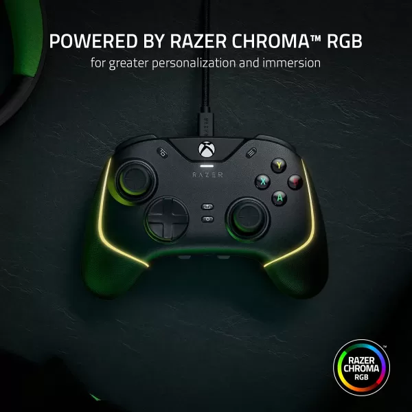 Razer Wolverine V2 Wired Gaming Controller for Xbox Series XS Xbox One PC Remappable FrontFacing Buttons  MechaTactile Action Buttons and DPad  Trigger StopSwitches  BlackBlack