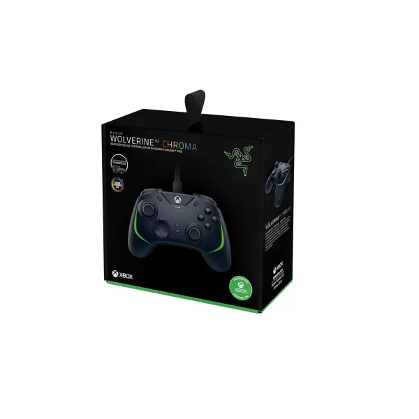 Razer Wolverine V2 Wired Gaming Controller for Xbox Series XS Xbox One PC Remappable FrontFacing Buttons  MechaTactile Action Buttons and DPad  Trigger StopSwitches  BlackBlack