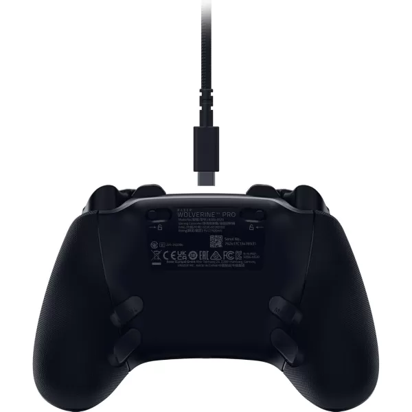 Razer Wolverine V3 Pro Wireless Gaming Controller Licensed for Xbox Series XS Xbox One Windows PC  6 Remappable Buttons  Fast Triggers  Customizable Thumbsticks  Wired Tournament Mode  Black