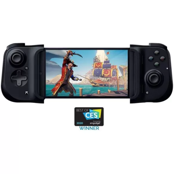 Razer Kishi Mobile Game ControllerGamepad for iPhone iOS Works with most iPhones  X 11 12 13 13 Max  Apple Arcade Amazon Luna Google Stadia  Lightning Port Passthrough  MFi CertifiedController