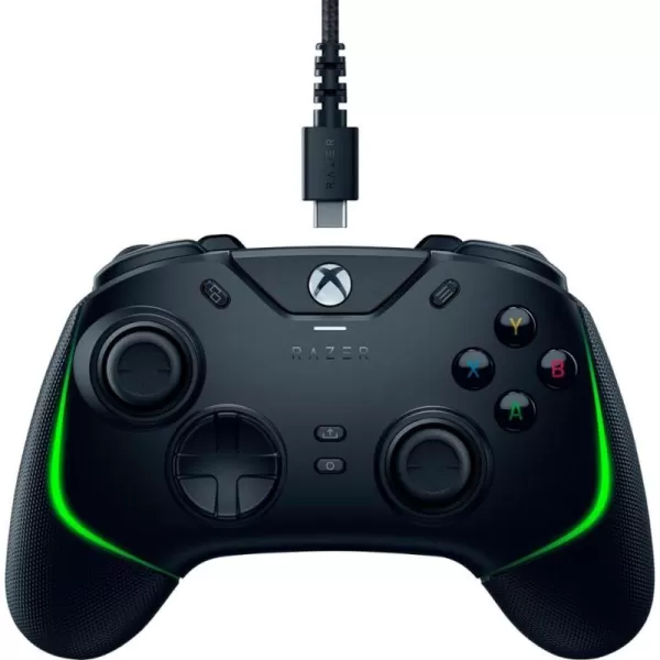 Razer Wolverine V2 Chroma Wired Gaming Pro Controller for Xbox Series XS Xbox One PC RGB Lighting  Remappable Buttons ampamp Triggers  MechaTactile Buttons ampamp DPad  Trigger StopSwitches  BlackBlack