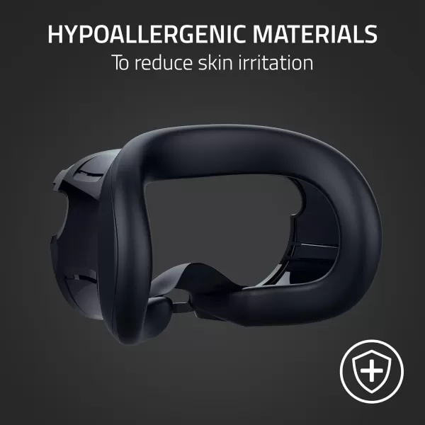 Razer Adjustable VR Head Strap System for Meta Quest 3 Fits All Head Shapes  High Performance Nylon Material  ResMed Technology  Soft Adjustable Straps  Optimized Weight DistributionFacial Interface