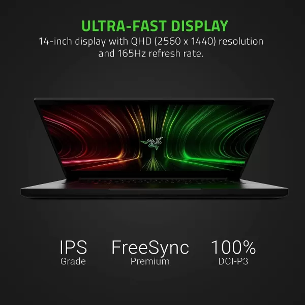 Razer Blade 14 Gaming Laptop AMD Ryzen 9 6900HX  NVIDIA GeForce RTX 3070 Ti  14quot QHD 165Hz  16GB DDR5 RAM  1TB PCIe SSD  Windows 11  UltraThin  CNC Aluminum  Chroma RGB  MercuryRyzen 9 5900HX