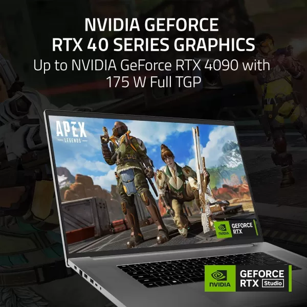 Razer Blade 18 Gaming Laptop NVIDIA GeForce RTX 408013th Gen Intel 24Core i9 HX CPU  18quot QHD 240Hz  32GB RAM  1TB SSD  CNC Aluminum  Compact GaN Charger  Windows 11  Chroma RGB13th Gen i9 HX