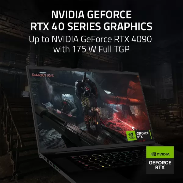 Razer Blade 18 Gaming Laptop NVIDIA GeForce RTX 408013th Gen Intel 24Core i9 HX CPU  18quot QHD 240Hz  32GB RAM  1TB SSD  CNC Aluminum  Compact GaN Charger  Windows 11  Chroma RGB13th Gen i9 HX