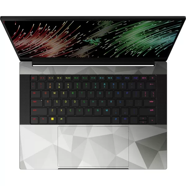 Razer Skin Vinyl Laptop Wrap Blade 14  Full Wrap  Premium 3M Cast Vinyl  Scratch Resistant  Unique Designs ampamp Finishes  Easy Application  Lenticular Camo  BlackGeometric Mercury