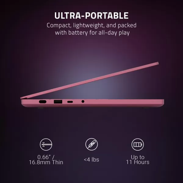 Razer Blade 14 Gaming Laptop AMD Ryzen 9 6900HX CPU  NVIDIA GeForce RTX 3070 Ti  14quot QHD 165Hz  16GB DDR5 RAM  1TB PCIe SSD  Windows 11  UltraThin  CNC Aluminum  Chroma RGBRyzen 9 6900HX