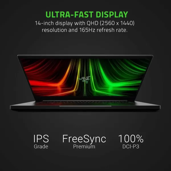 Razer Blade 14 Gaming Laptop AMD Ryzen 9 6900HX CPU  NVIDIA GeForce RTX 3070 Ti  14quot QHD 165Hz  16GB DDR5 RAM  1TB PCIe SSD  Windows 11  UltraThin  CNC Aluminum  Chroma RGBRyzen 9 6900HX