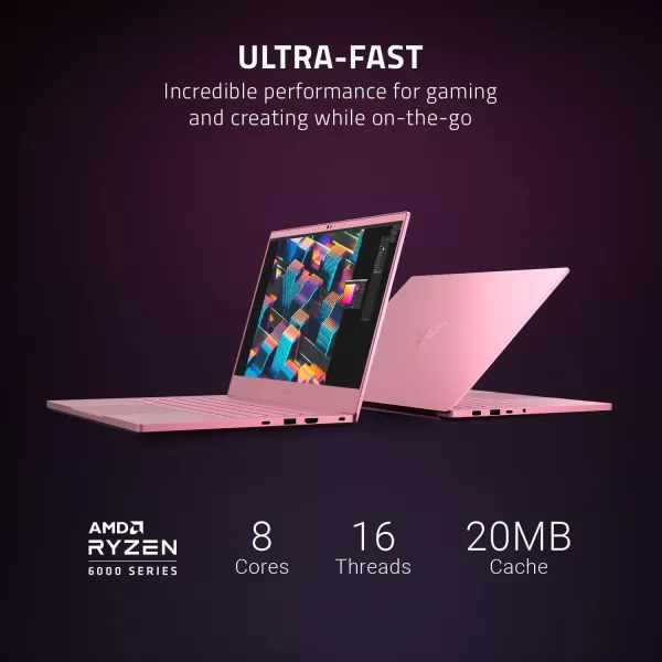 Razer Blade 14 Gaming Laptop AMD Ryzen 9 6900HX CPU  NVIDIA GeForce RTX 3070 Ti  14quot QHD 165Hz  16GB DDR5 RAM  1TB PCIe SSD  Windows 11  UltraThin  CNC Aluminum  Chroma RGBRyzen 9 6900HX