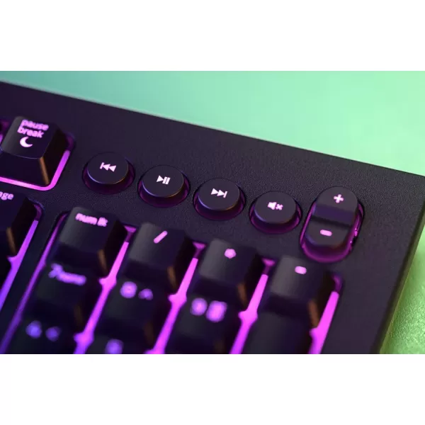 Razer Cynosa V2 Gaming Keyboard Customizable Chroma RGB Lighting  Individually Backlit Keys  SpillResistant Design  Programmable Macro Functionality  Dedicated Media Keys