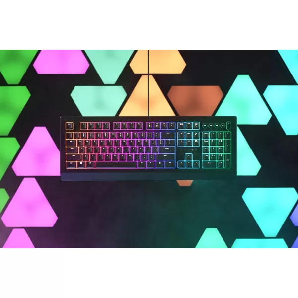 Razer Cynosa V2 Gaming Keyboard Customizable Chroma RGB Lighting  Individually Backlit Keys  SpillResistant Design  Programmable Macro Functionality  Dedicated Media Keys