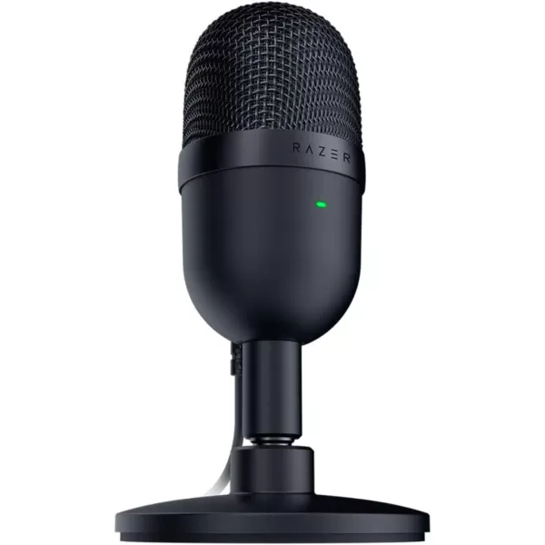 Razer Seiren Mini USB Condenser Microphone for Streaming and Gaming on PC  Professional Recording Quality  Precise Supercardioid Pickup Pattern  Tilting Stand  Shock Resistant  Quartz PinkClassic Black