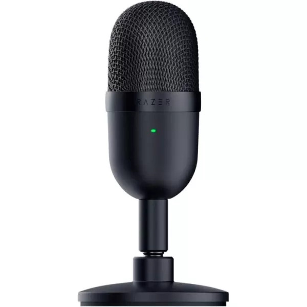 Razer Seiren Mini USB Condenser Microphone for Streaming and Gaming on PC  Professional Recording Quality  Precise Supercardioid Pickup Pattern  Tilting Stand  Shock Resistant  Quartz PinkClassic Black