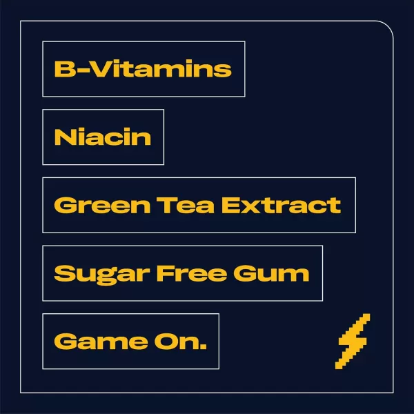 RESPAWN By 5 Mental Focus Gum  Pomegranate Watermelon  SugarFree Chewing Gum  For Gamers By Gamers  10 Packs  150 SticksTropical Punch