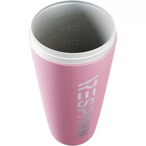 RESPAWN By Razer Stainless Steel Shaker  Pink  DualInsulated Shaker Cup  BuiltIn Grate  Locking Cap  20ozPink
