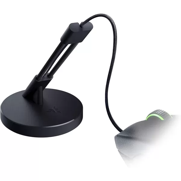 Razer Gaming Mouse Bungee V3 DragFree Wired Mouse Support  for EsportsLevel Performance  Weighted Base  AntiSlip Feet  Classic BlackBlack