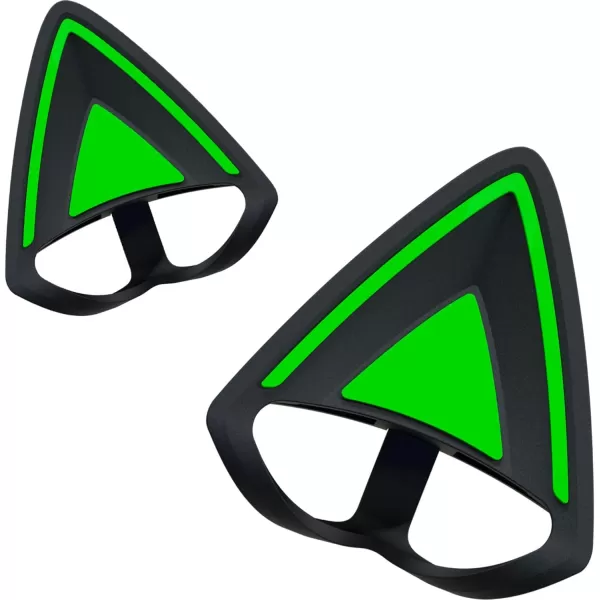 Razer Kitty Ears V2 Clipon Kitty Ears for Headsets Gaming Headphones  Universal Fit  Versatile Adjustable Straps  Lightweight Sillicone  Durable ampamp Comfortable  Classic Black