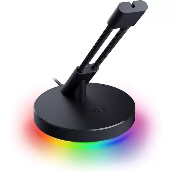 Razer Gaming Mouse Bungee V3 DragFree Wired Mouse Support  for EsportsLevel Performance  Weighted Base  AntiSlip Feet  Classic BlackChroma