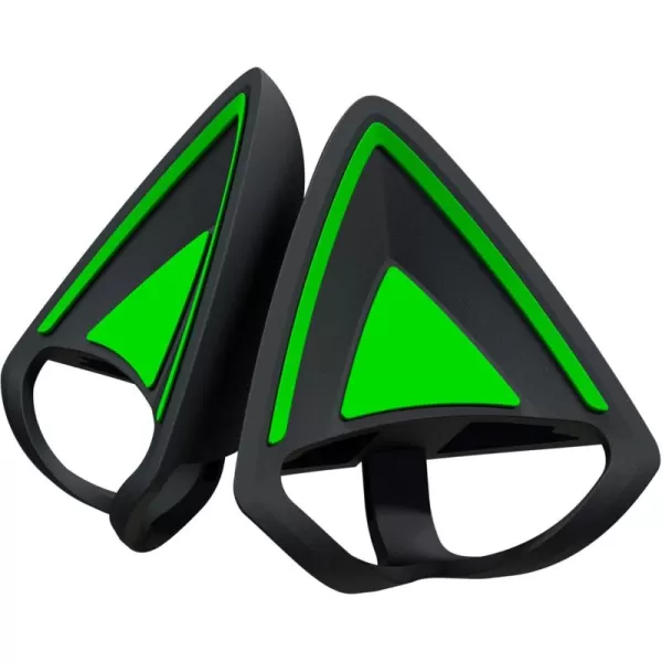 Razer Kitty Ears V2 Clipon Kitty Ears for Headsets Gaming Headphones  Universal Fit  Versatile Adjustable Straps  Lightweight Sillicone  Durable ampamp Comfortable  Classic Black