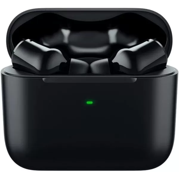 Razer Hammerhead True Wireless 2nd Gen Bluetooth Gaming Earbuds Chroma RGB Lighting 60ms LowLatency Active Noise Cancellation  Dual Environmental Noise Cancelling Microphones Classic Black