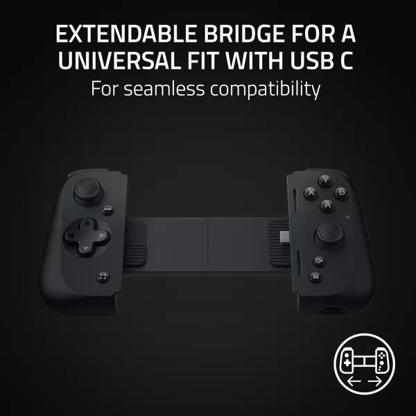 Razer Kishi V2 Gaming Controller for Android ampamp iPhone 15 Series USB C Console Quality Controls  Stream PC Xbox PlayStation Games on Phone Mobile  Passthrough Charging  Virtual Controller Mode