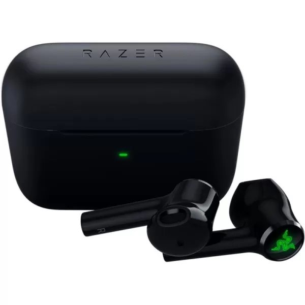 Razer Hammerhead True Wireless Pro Bluetooth Gaming Earbuds 2020 Model THX Certified  Advanced Hybrid Active Noise Cancellation  60ms LowLatency  Touch Enabled  amplt20 Hr Battery Life  BlackTW X
