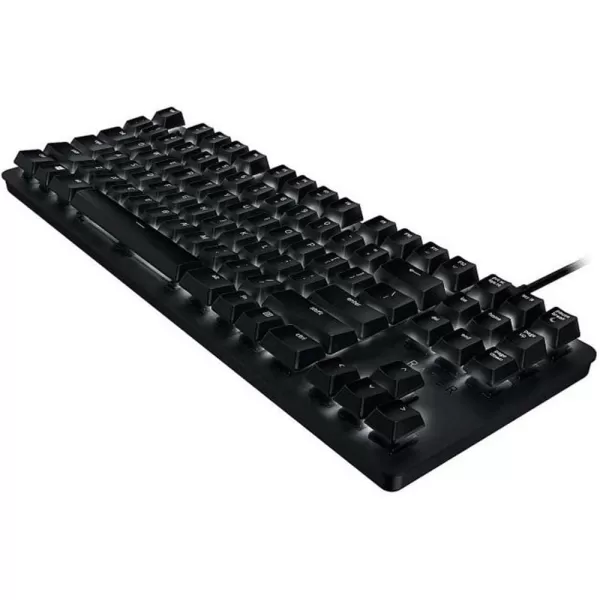 imageRazer BlackWidow TE Chroma v2 TKL Tenkeyless Mechanical Gaming Keyboard Green Key Switches Tactile ampamp Clicky Chroma RGB Lighting Magnetic Wrist Rest Programmable Macros Classic BlackLite TKL