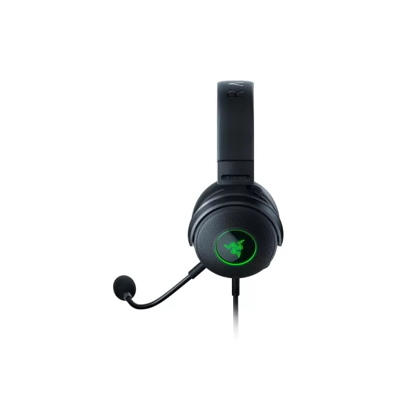 imageRazer Kaira X Wired Headset for PlayStation 5 PC Mac ampamp Mobile Devices Triforce 50mm Drivers  HyperClear Cardioid Mic  Flowknit Memory Foam Ear Cushions  OnHeadset Controls  WhiteBlackKaira X