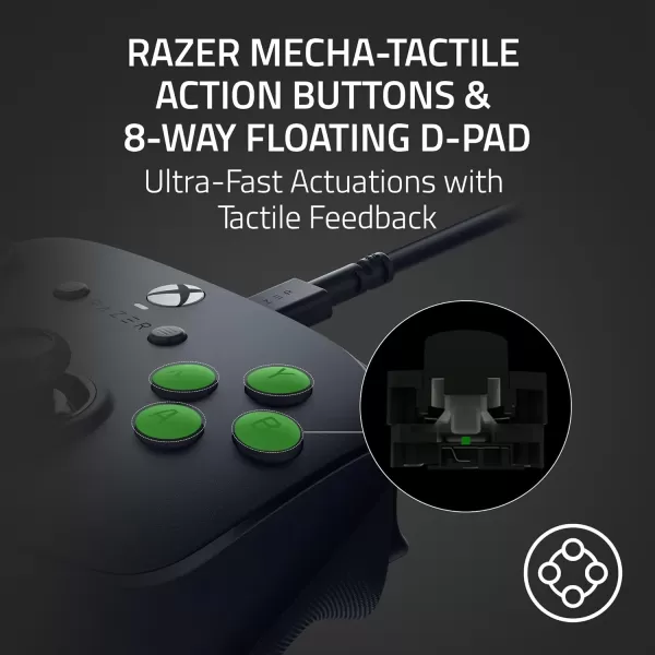 imageRazer Wolverine V3 Tournament Edition Wired Gaming Controller Licensed for Xbox Series XS Xbox One Windows PC  6 Remappable Buttons  Fast Triggers  USBC Cable  Wired Tournament Mode  Black