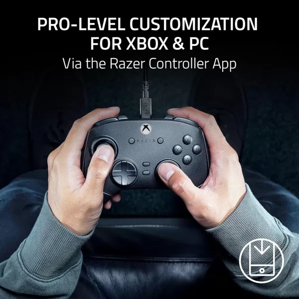imageRazer Wolverine V3 Tournament Edition Wired Gaming Controller Licensed for Xbox Series XS Xbox One Windows PC  6 Remappable Buttons  Fast Triggers  USBC Cable  Wired Tournament Mode  Black
