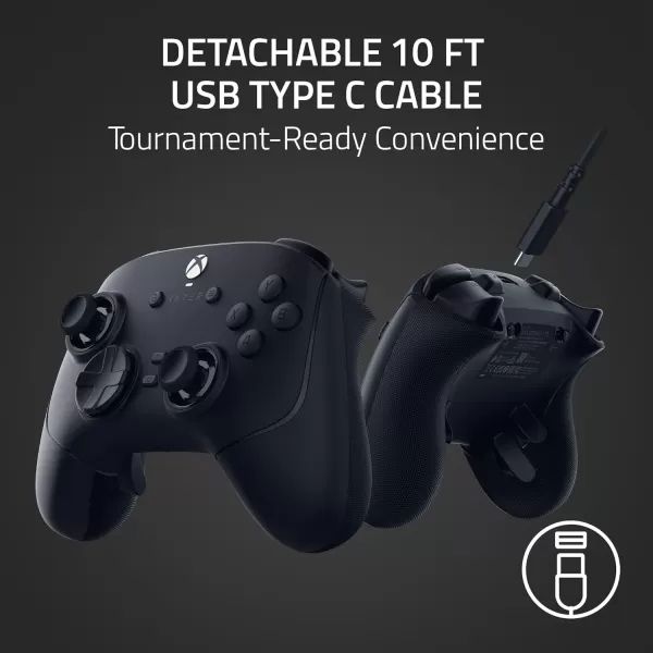 imageRazer Wolverine V3 Tournament Edition Wired Gaming Controller Licensed for Xbox Series XS Xbox One Windows PC  6 Remappable Buttons  Fast Triggers  USBC Cable  Wired Tournament Mode  Black