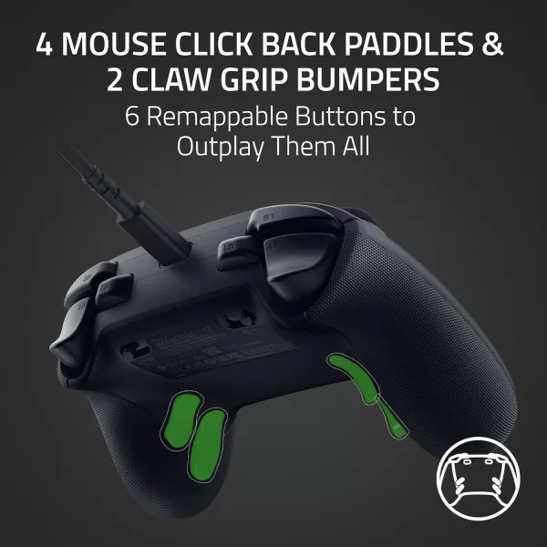 imageRazer Wolverine V3 Tournament Edition Wired Gaming Controller Licensed for Xbox Series XS Xbox One Windows PC  6 Remappable Buttons  Fast Triggers  USBC Cable  Wired Tournament Mode  Black