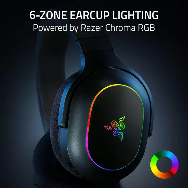 imageRazer Barracuda X Chroma Wireless Gaming Headset 24GHz Wireless ampamp Bluetooth  Lightweight  Chroma RGB  40mm Drivers  Cardioid Mic  70 Hr Battery  for PC Mac PS5 Switch Smartphone  WhiteBlack