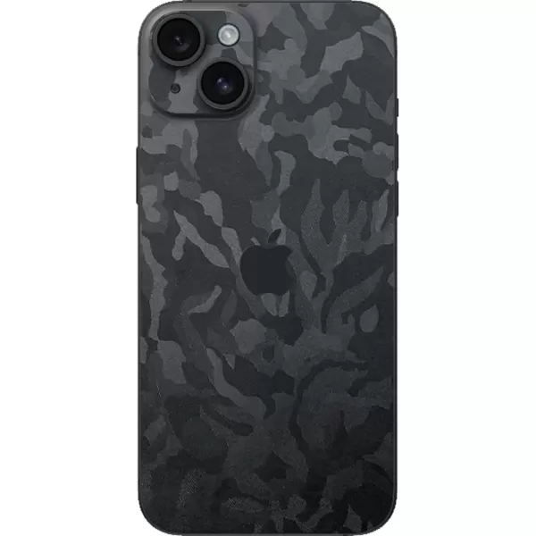 imageRazer Skin iPhone 15  Full Wrap  Premium 3M Cast Vinyl  Scratch Resistant  Unique Designs ampamp Finishes  Easy Application  Black MetalBlack Camo