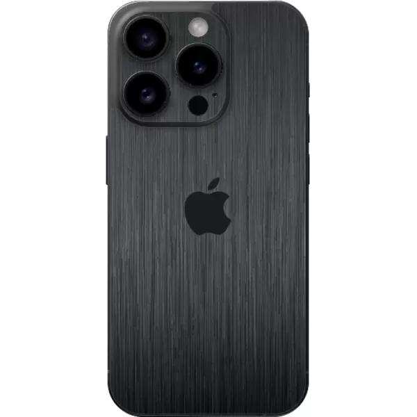 imageRazer Skin iPhone 15  Full Wrap  Premium 3M Cast Vinyl  Scratch Resistant  Unique Designs ampamp Finishes  Easy Application  Black MetalBlack Metal