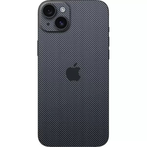 imageRazer Skin iPhone 15  Full Wrap  Premium 3M Cast Vinyl  Scratch Resistant  Unique Designs ampamp Finishes  Easy Application  Black MetalCarbon Fiber