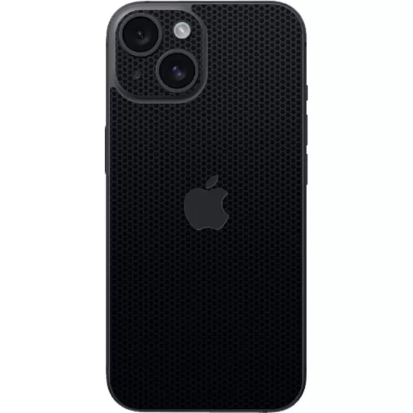 imageRazer Skin iPhone 15  Full Wrap  Premium 3M Cast Vinyl  Scratch Resistant  Unique Designs ampamp Finishes  Easy Application  Black MetalDark Hive
