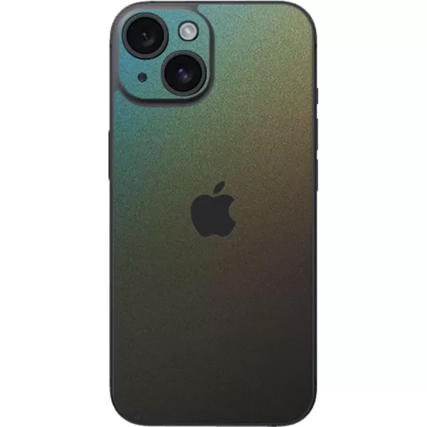 imageRazer Skin iPhone 15  Full Wrap  Premium 3M Cast Vinyl  Scratch Resistant  Unique Designs ampamp Finishes  Easy Application  Black MetalPearlescent Steel