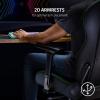 imageRazer Enki X Essential Gaming Chair AllDay Comfort  Builtin Lumbar Arch  Optimized Cushion Density  DualTextured Synthetic Leather  Adjustable 152degree Recline  KuromiBlack