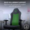 imageRazer Iskur V2 X Ergonomic Gaming Chair Builtin Lumbar Support  Widened Seat Base  High Density Foam Cushions  Adjustable 152 Degree Recline  2D Armrests  Plush Fabric Finish  Black