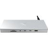 imageRazer USB 4 Dock 14 Ports Type C Type A HDMI DP Ethernet SD 35mm  Dual Monitor Up to 4K 120 Hz  Laptop ampamp Phone Fast Charge  Durable Lightweight Casing  Windows ampamp Mac Compatible  BlackMercury