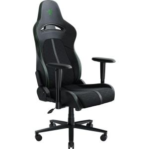 imageRazer Enki X Essential Gaming Chair AllDay Comfort  Builtin Lumbar Arch  Optimized Cushion Density  DualTextured Synthetic Leather  Adjustable 152degree Recline  KuromiBlack