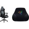 imageRazer Iskur Gaming Chair Ergonomic Lumbar Support System  MultiLayered Synthetic Leather Foam Cushions  Engineered to Carry  Memory Foam Head Cushion  BlackBlack