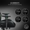 imageRazer Iskur Gaming Chair Ergonomic Lumbar Support System  MultiLayered Synthetic Leather Foam Cushions  Engineered to Carry  Memory Foam Head Cushion  BlackBlack