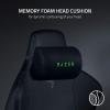imageRazer Iskur Gaming Chair Ergonomic Lumbar Support System  MultiLayered Synthetic Leather Foam Cushions  Engineered to Carry  Memory Foam Head Cushion  BlackBlack