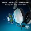 imageRazer BlackShark V2 X PlayStation Gaming Headset 50mm Drivers  Cardioid Mic  Lightweight  Comfortable Noise Isolating Earcups  for PS5 Xbox Series X PC Switch via 35 mm Audio Jack  White