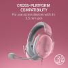 imageRazer BlackShark V2 X Xbox Gaming Headset 50mm Drivers  Cardioid Mic  Lightweight  Comfortable Noise Isolating Earcups  for Xbox Series X Series S PS5 PC Switch via 35mm Jack  Quartz Pink