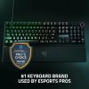 imageRazer Huntsman V3 Pro Mini 60 Esports Gaming Keyboard Analog Optical Switches Snap Tap  Rapid Trigger  Adjustable Actuation  DualPurpose Mod Keys  Doubleshot PBT Keycaps  WhiteClassic Black