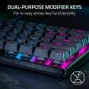 imageRazer Huntsman V3 Pro Mini 60 Esports Gaming Keyboard Analog Optical Switches Snap Tap  Rapid Trigger  Adjustable Actuation  DualPurpose Mod Keys  Doubleshot PBT Keycaps  WhiteClassic Black