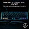 imageRazer Huntsman V3 Pro Mini 60 Esports Gaming Keyboard Analog Optical Switches Snap Tap  Rapid Trigger  Adjustable Actuation  DualPurpose Mod Keys  Doubleshot PBT Keycaps  WhiteClassic Black